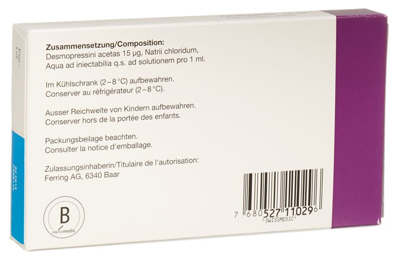 Octostim prép inj perf 15 mcg/ml 10 fl 1 ml