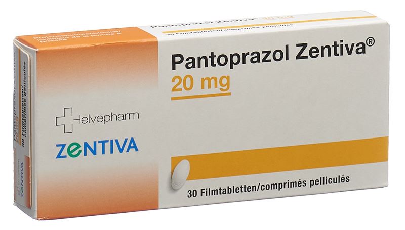 Pantoprazol Zentiva Filmtabl 20 mg 30 Stk
