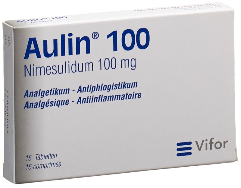Aulin cpr 100 mg 15 pce Aulin cpr 100 mg 15 pce