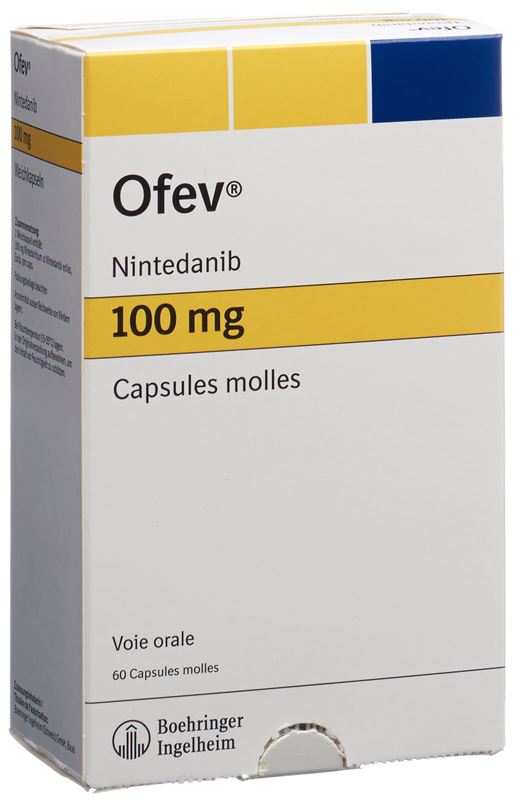 Ofev Weichkaps 100 mg 60 Stk