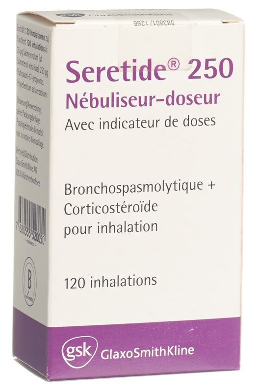 Seretide 250 Dosieraeros 120 Dos Seretide 250 Dosieraeros 120 Dos