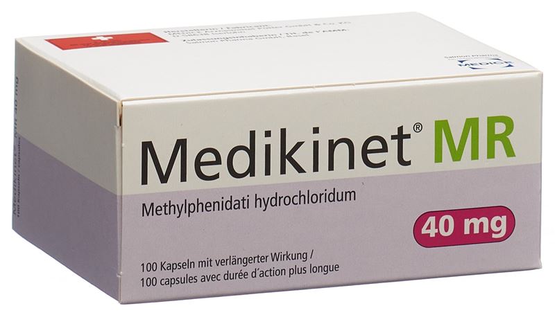 Medikinet MR Kaps 40 mg 100 Stk