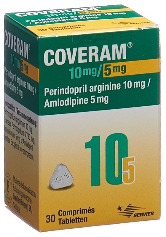 Coveram Tabl 10/5 mg Ds 30 Stk Coveram Tabl 10/5 mg Ds 30 Stk