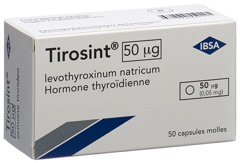 Tirosint Weichkaps 50 mcg 50 Stk
