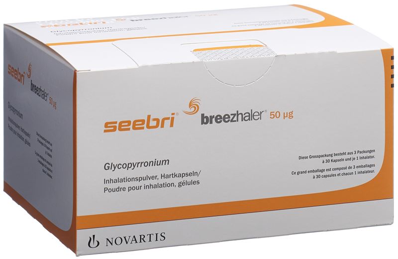 Seebri Breezhaler Inh Kaps 50 mcg 3 x 30 Stk Seebri Breezhaler Inh Kaps 50 mcg 3 x 30 Stk
