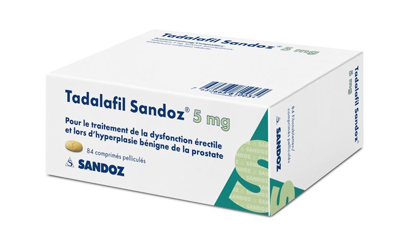 Tadalafil Sandoz Filmtabl 5 mg 84 Stk