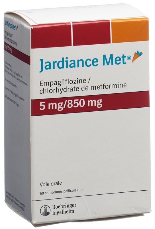 Jardiance Met cpr pell 5/850mg 60 pce