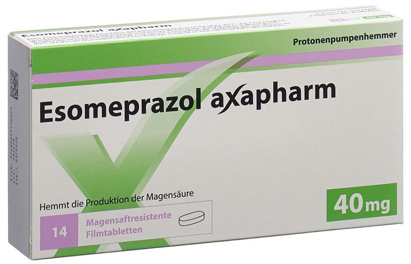 Ésoméprazole Axapharm cpr pell 40 mg 14 pce