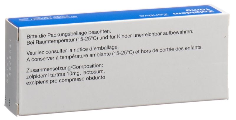 Zolpidem Zentiva cpr pell 10 mg 30 pce
