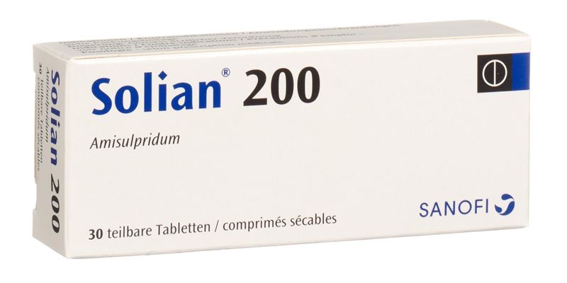 Solian cpr 200 mg sécables 30 pce