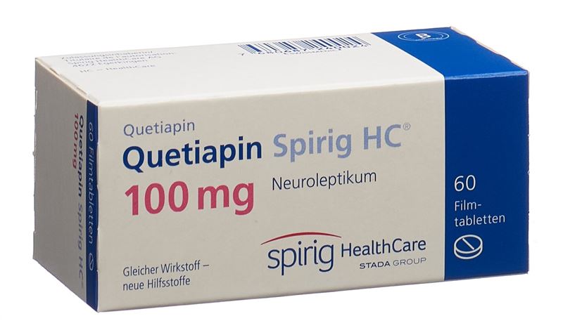 Quetiapin Spirig HC Filmtabl 100 mg 60 Stk