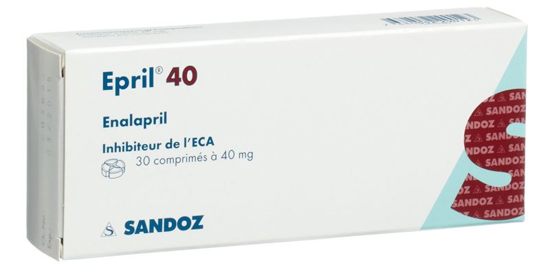 Epril Tabl 40 mg 30 Stk Epril Tabl 40 mg 30 Stk