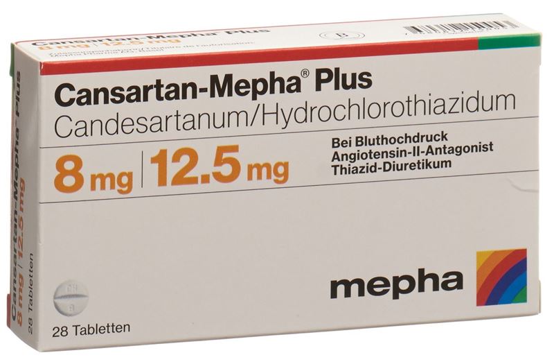 Cansartan-Mepha plus cpr 8/12.5 28 pce