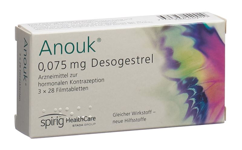 Anouk Filmtabl 0.075 mg 3 x 28 Stk Anouk Filmtabl 0.075 mg 3 x 28 Stk