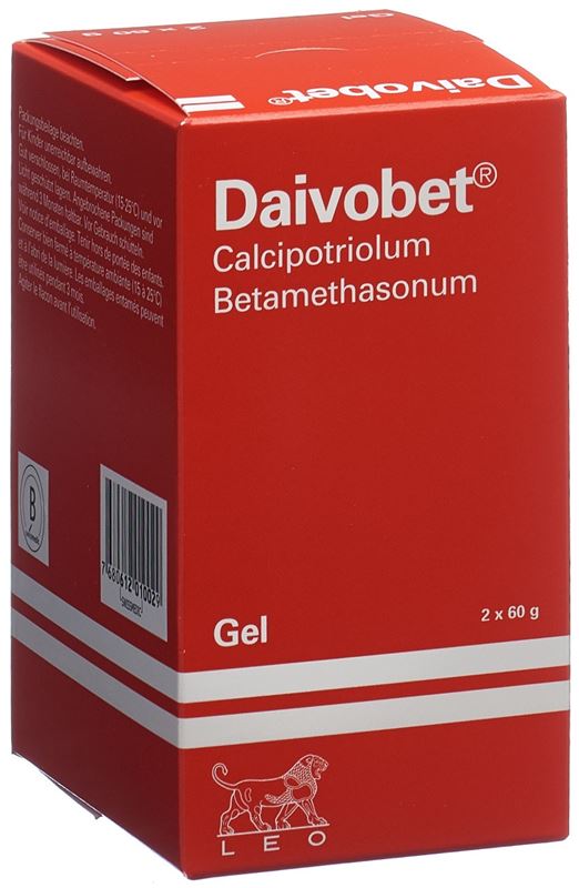 Daivobet gel 2 fl 60 g