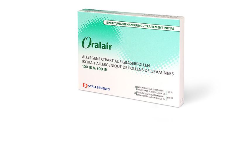 Oralair combipack cpr subling 100 IR/300 IR 31 pce