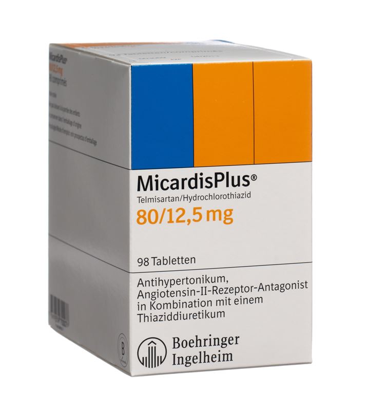 Micardis Plus Tabl 80/12.5 mg 98 Stk