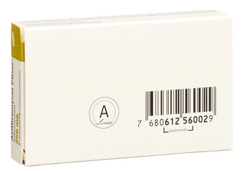 Azithromycin Pfizer cpr pell 250 mg 6 pce