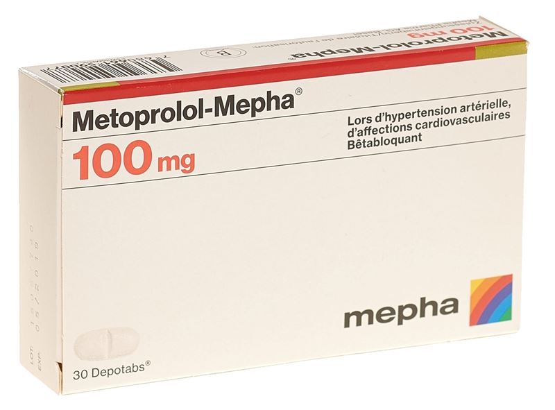 Metoprolol-Mepha Depotabs 100 mg 30 Stk