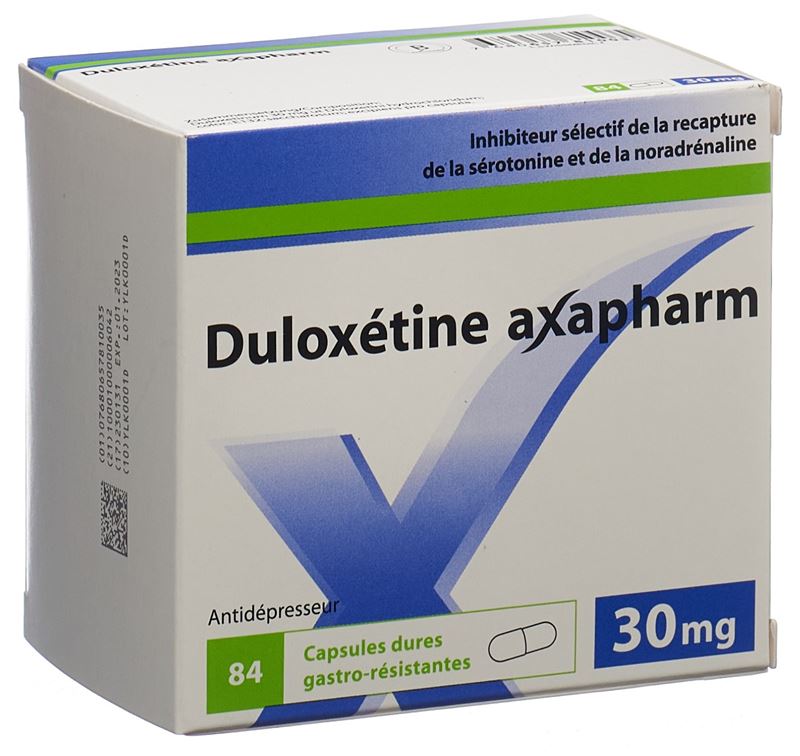 Duloxetin Axapharm Kaps 30 mg 84 Stk