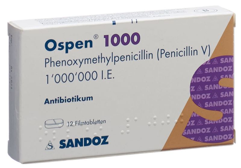 Ospen 1000 cpr pell 1 mio UI 12 pce