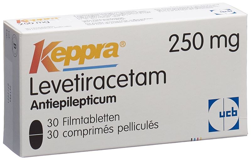 Keppra cpr pell 250 mg 30 pce