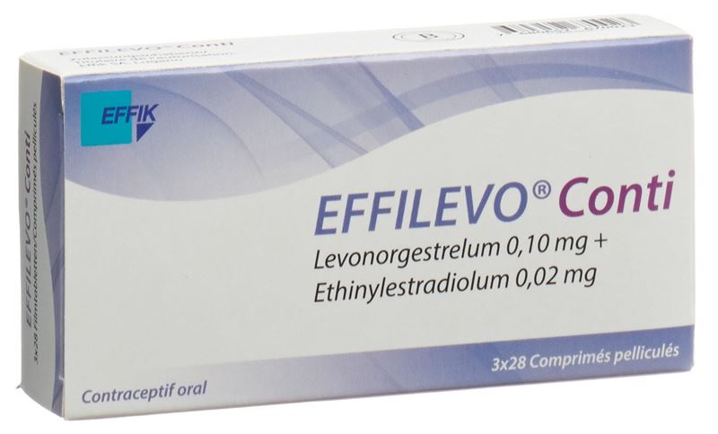 Effilevo Conti Filmtabl 3 x 28 Stk Effilevo Conti Filmtabl 3 x 28 Stk