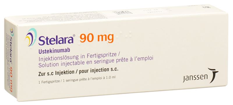 Stelara Inj Lös 90 mg/ml Fertigspritze 1 ml