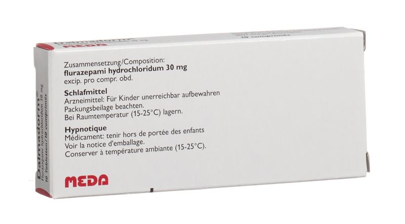 Dalmadorm Filmtabl 30 mg 10 Stk Dalmadorm Filmtabl 30 mg 10 Stk