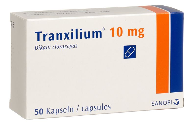 Tranxilium Kaps 10 mg 50 Stk Tranxilium Kaps 10 mg 50 Stk