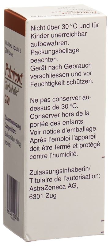 Pulmicort 200 Turbuhaler pdr inh 200 mcg 200 dos Pulmicort 200 Turbuhaler pdr inh 200 mcg 200 dos