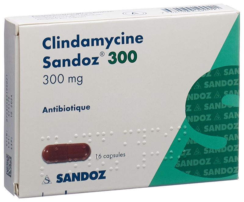 Clindamycin Sandoz Kaps 300 mg 16 Stk