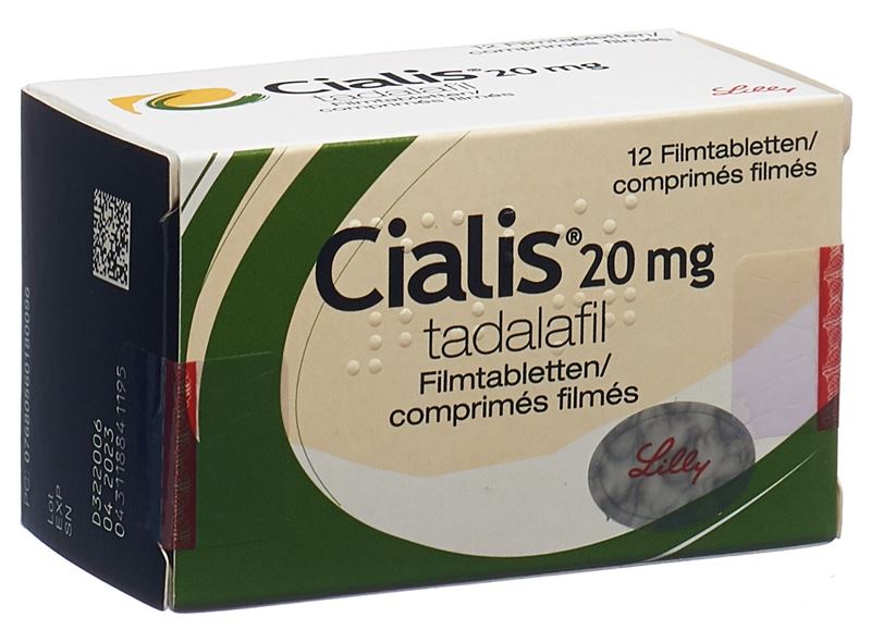 Cialis Filmtabl 20 mg 12 Stk