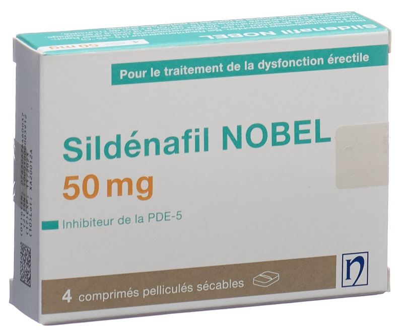 Sildenafil NOBEL cpr pell 50 mg 4 pce