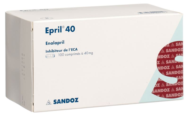 Epril Tabl 40 mg 100 Stk Epril Tabl 40 mg 100 Stk