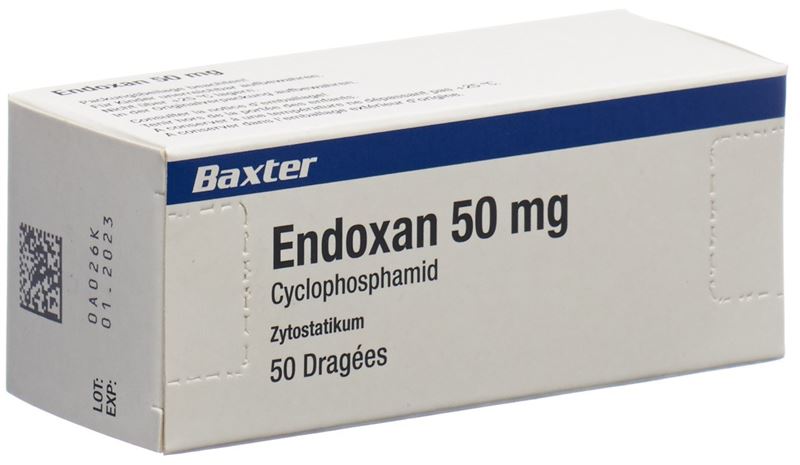 Endoxan cpr pell 50 mg 50 pce Endoxan cpr pell 50 mg 50 pce