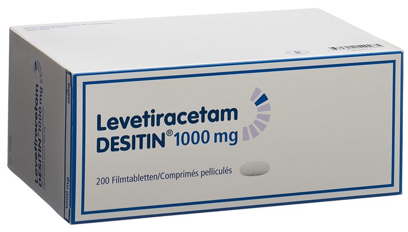 Levetiracetam DESITIN cpr pell 1000 mg 200 pce