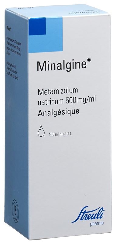 Minalgin Tropfen 0.5 g/ml Fl 100 ml Minalgin Tropfen 0.5 g/ml Fl 100 ml