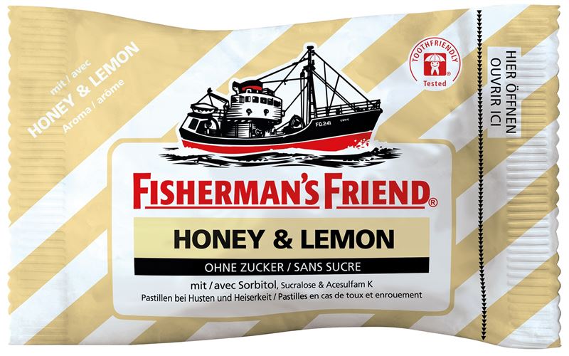Fisherman's Friend pastilles miel-citron sans sucre sach 25 g