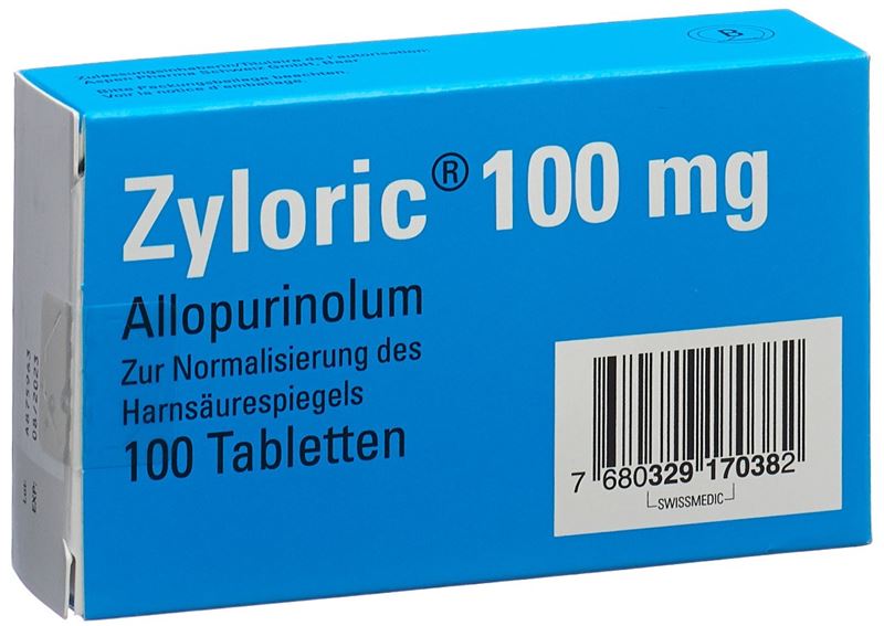 Zyloric cpr 100 mg 100 pce