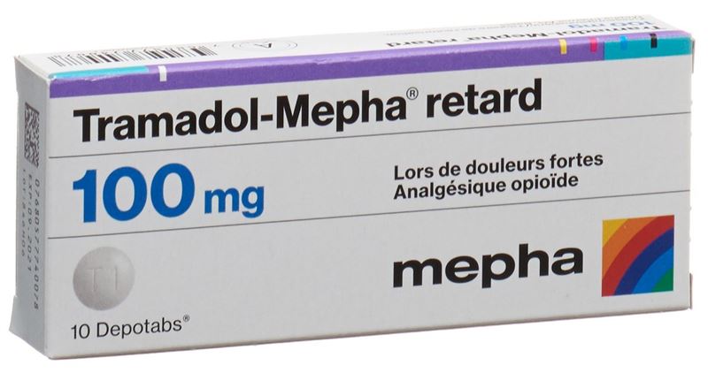 Tramadol-Mepha retard cpr ret 100 mg 10 pce