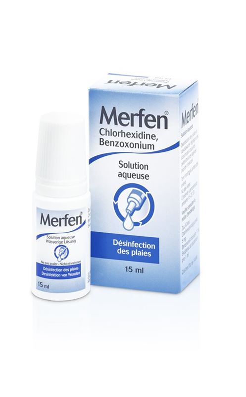 Merfen solution aqueuse incolore fl 15 ml