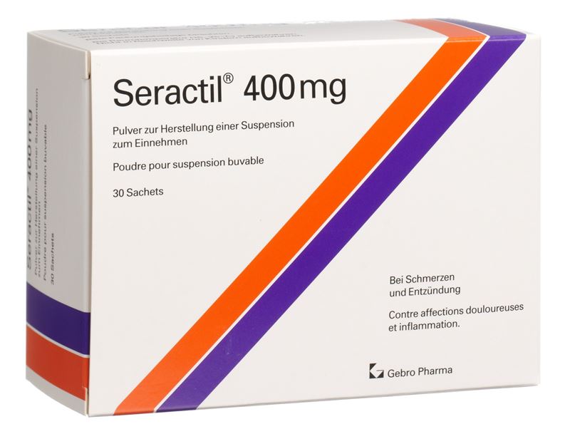 Seractil Plv 400 mg Btl 30 Stk