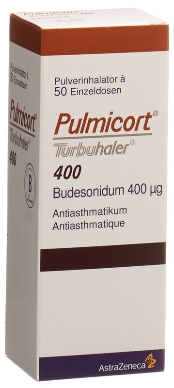 Pulmicort 400 Turbuhaler pdr inh 400 mcg 50 dos Pulmicort 400 Turbuhaler pdr inh 400 mcg 50 dos