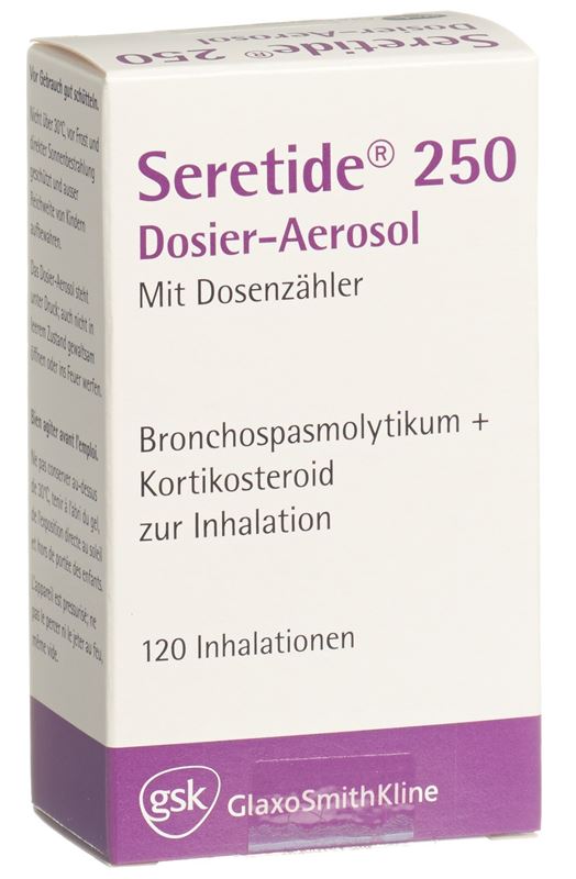 Seretide 250 Dosieraeros 120 Dos Seretide 250 Dosieraeros 120 Dos