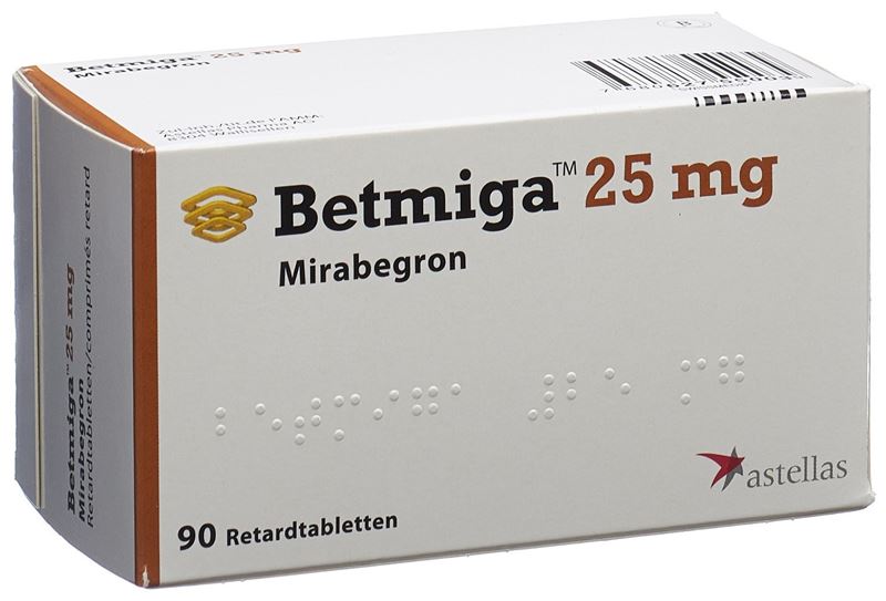 Betmiga Ret Tabl 25 mg 90 Stk