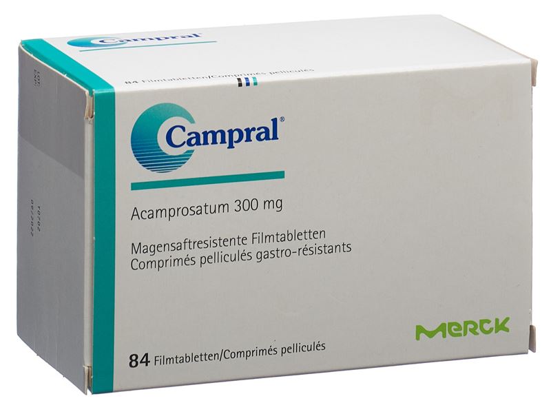 Campral Filmtabl 300 mg 84 Stk Campral Filmtabl 300 mg 84 Stk