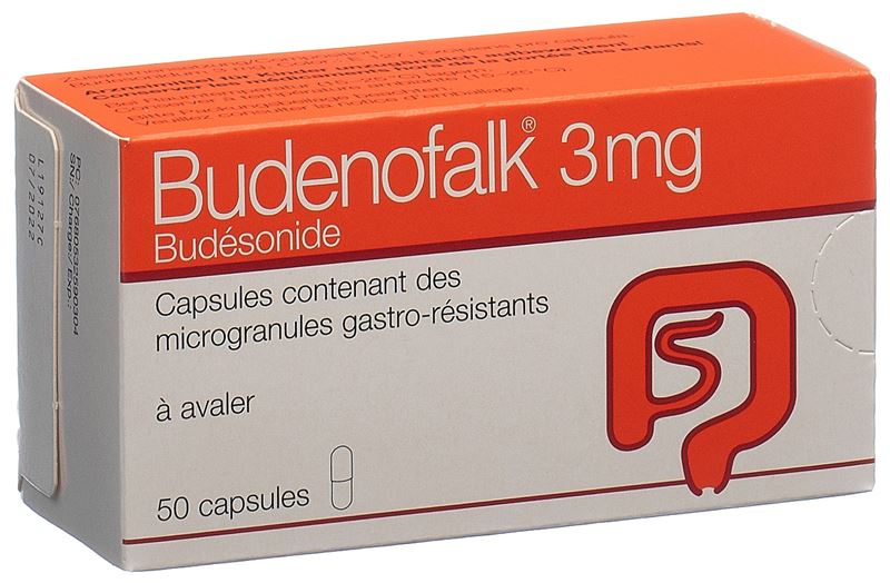 Budenofalk caps 3 mg 50 pce