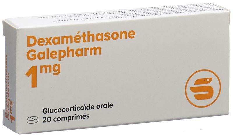 Dexaméthasone Galepharm cpr 1 mg 20 pce