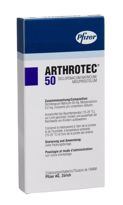 Arthrotec cpr 50 mg 20 pce